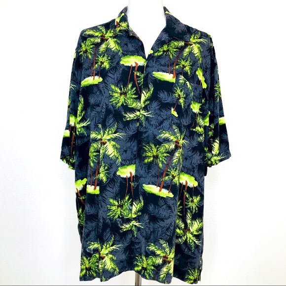 Puritan Other - Hawaiian Shirt Rayon By Puritan Men’s With Flaws
